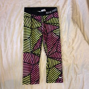 nike pro workout leggings